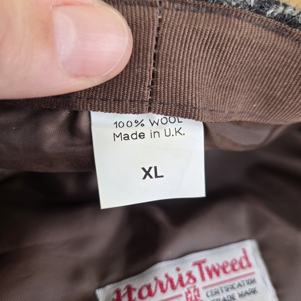Harris Tweed Flat Cap - Picture 7 of 8